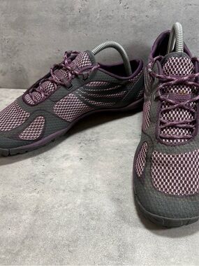 Merrell Pace Glove 2 Barefoot Trail Running Shoes Womens Size 9.5 Purple